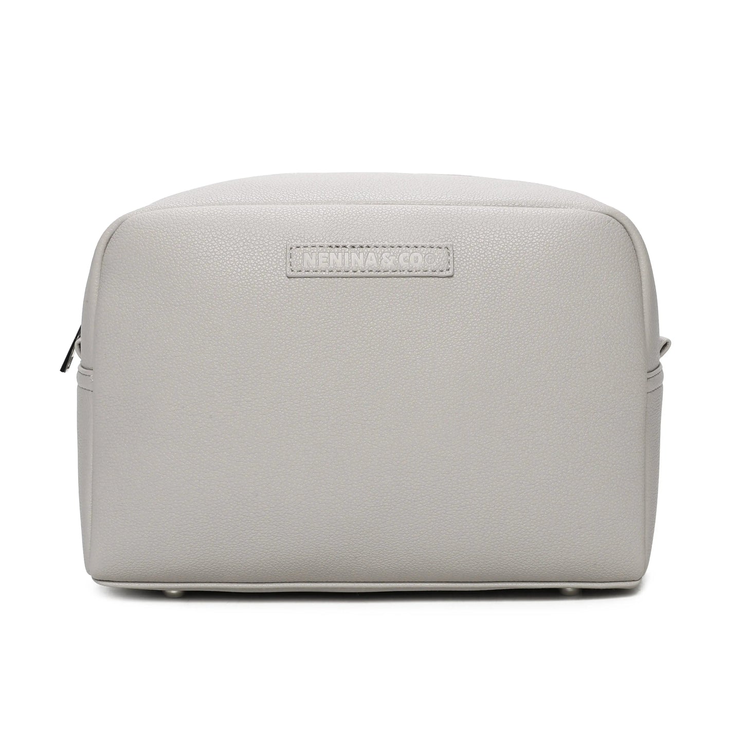 Neceser para Bebé de Eco Piel MIREM Gris| Organizador Elegante Nenina & Co
