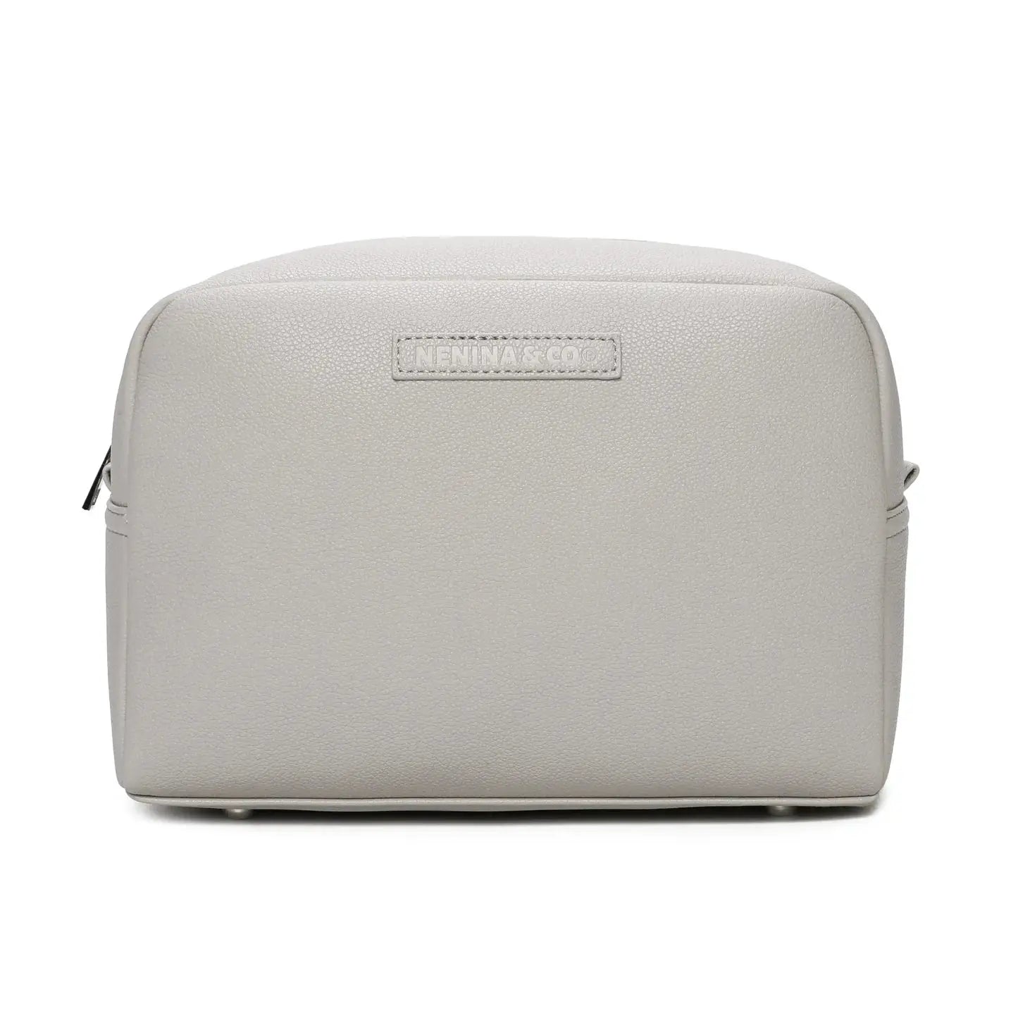 Neceser para Bebé de Eco Piel MIREM Gris| Organizador Elegante Nenina & Co