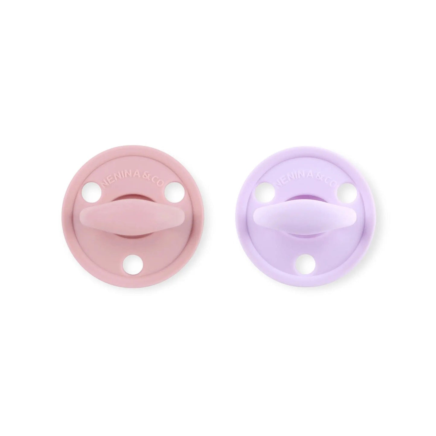 Nuevo Pack 2 Chupetes DIAMOND FS Tetina Fisiológica | Silicona Orgánica Nenina & Co