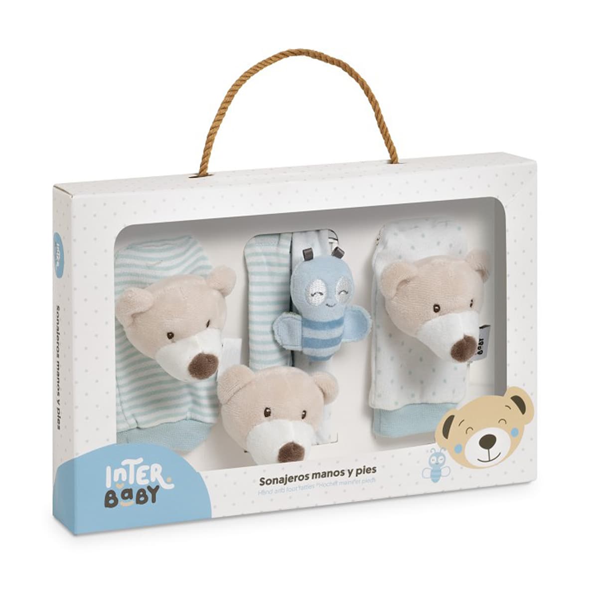 Conjunto de oferta para bebé com 5 peças – 100% algodão, Prawn Star 10734