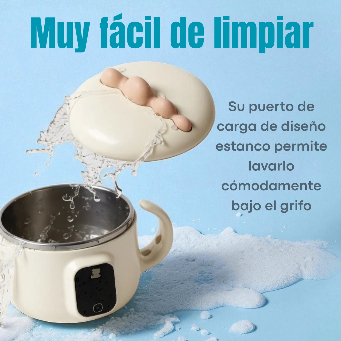 Cuenco Calienta Potitos Portátil RAPTOR | Popetes Kids