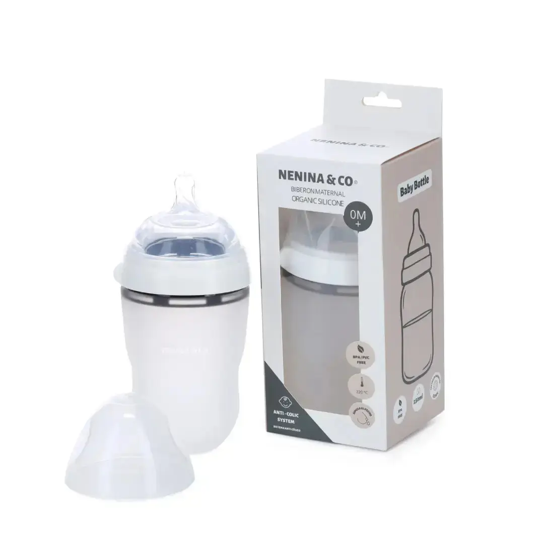 Pack 1 Biberon + 4 tetinas de repuesto Nenina & Co