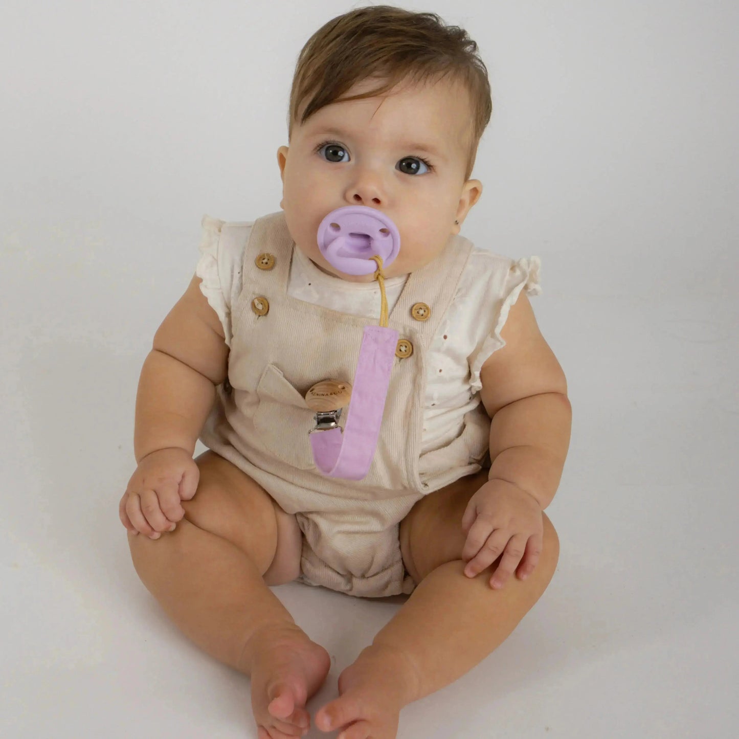 Chupete DIAMOND FS By Nenina & Co Lila, Mint y Gris