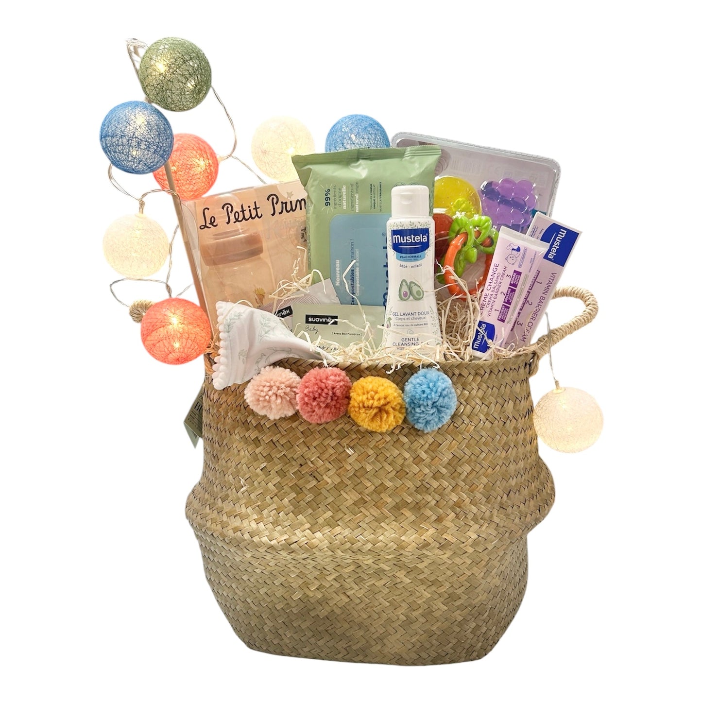 Canastilla regalo bebé Suavi duo