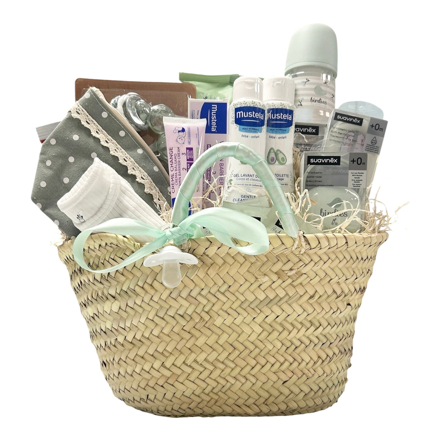 Canastilla Regalo Nacimiento Gran Set | Mustela & Suavinex