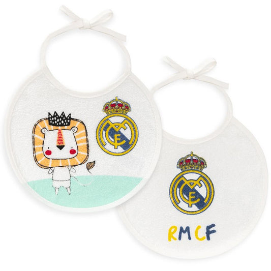 Babero para bebé Real Madrid RMBABR – Interbaby pack 2