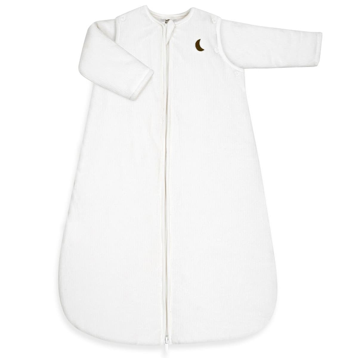 Saco de dormir beige para bebé con mangas extraíbles SACO08-09  Interbaby