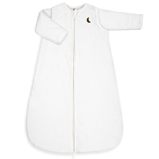 Saco de dormir beige para bebé con mangas extraíbles SACO08-09  Interbaby