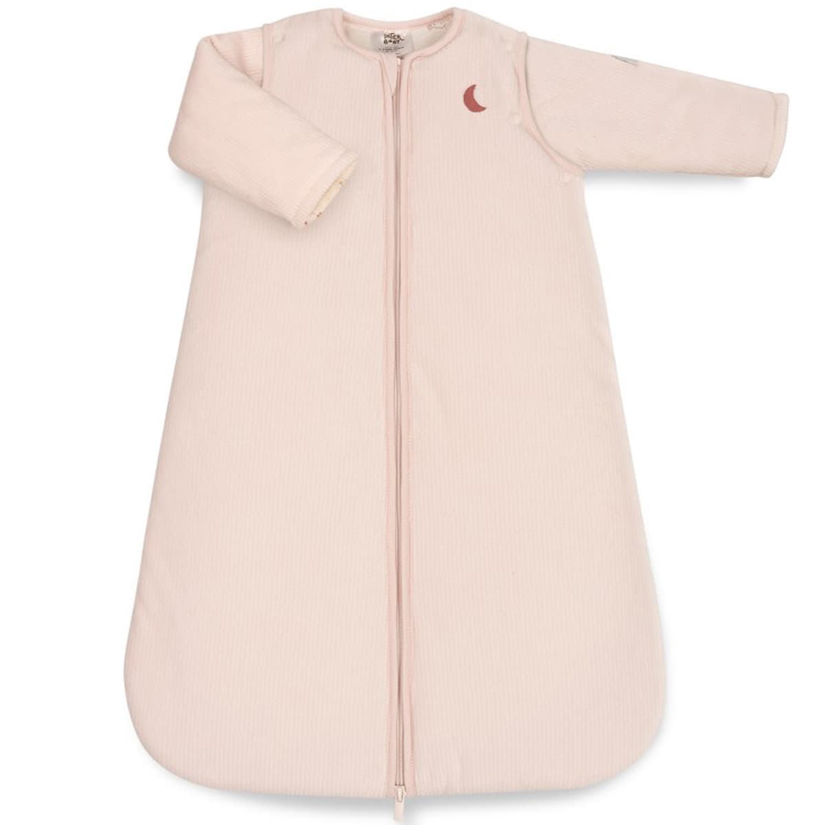 Saco de dormir para bebé beige con mangas extraíbles SACO08-09 Interbaby
