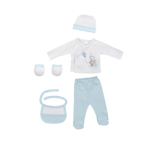 Conjunto de oferta para bebé com 5 peças – 100% algodão, Prawn Star 10734