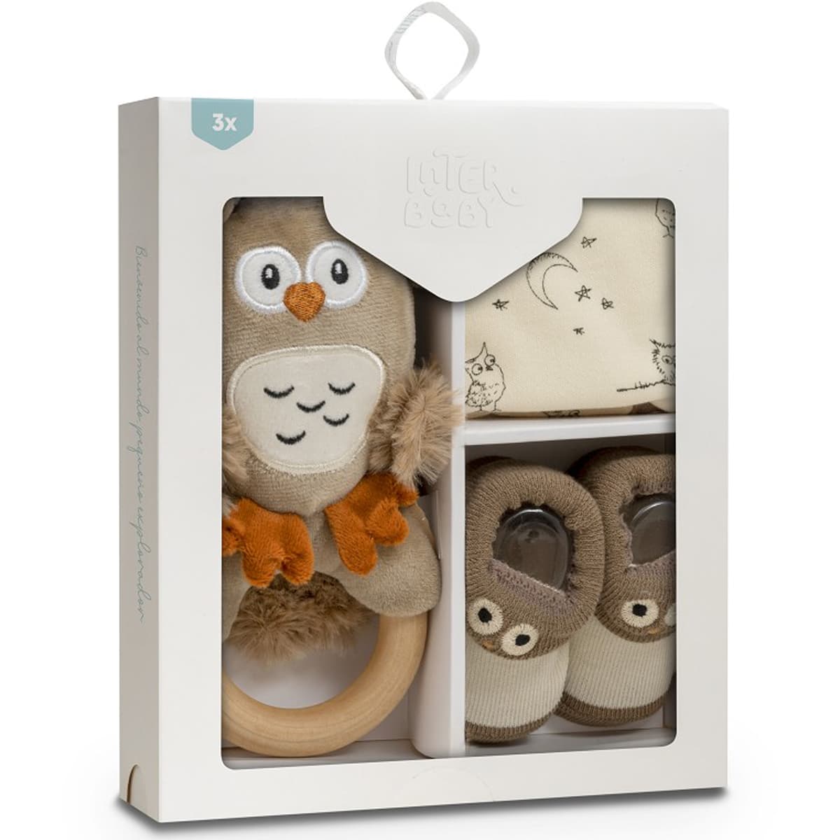 Coffret cadeau bébé 5 pièces – 100 % coton Prawn Star 10734