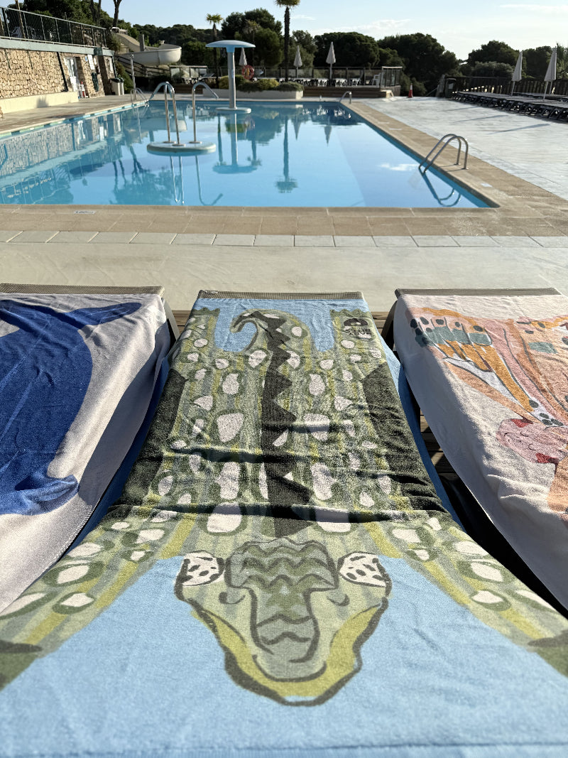 Animal Towel Crocodile