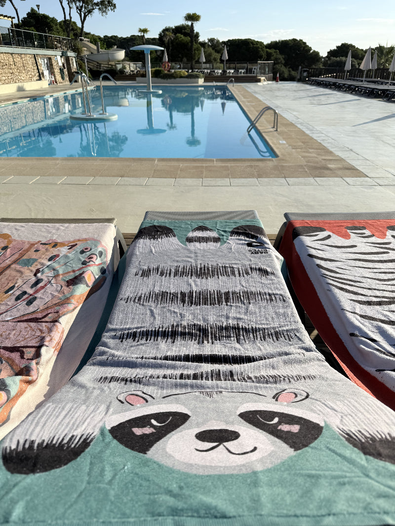 Animal Towel Mapache