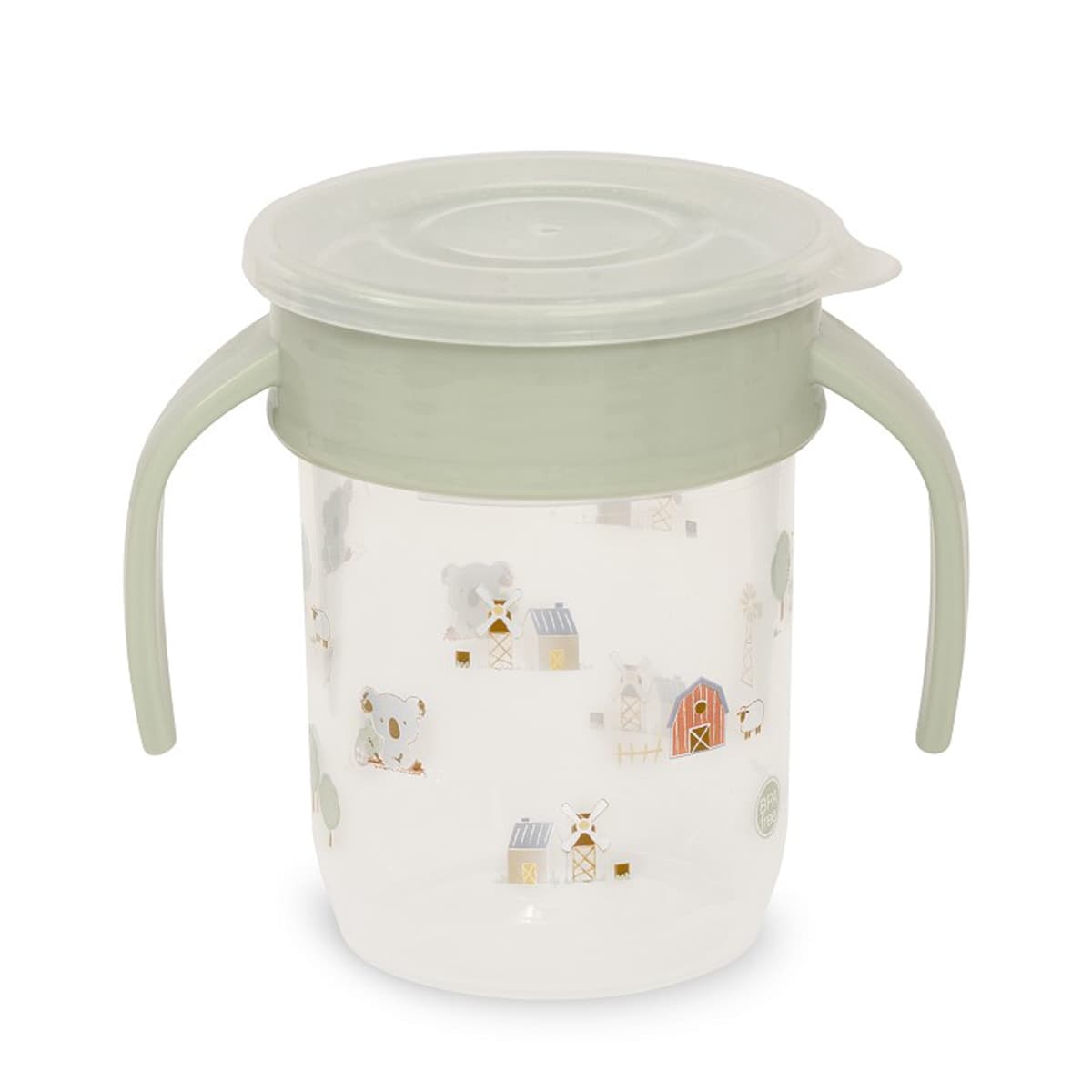 Vaso antigoteo bebé con asas Interbaby 240 ml | Vaso de aprendizaje Koala
