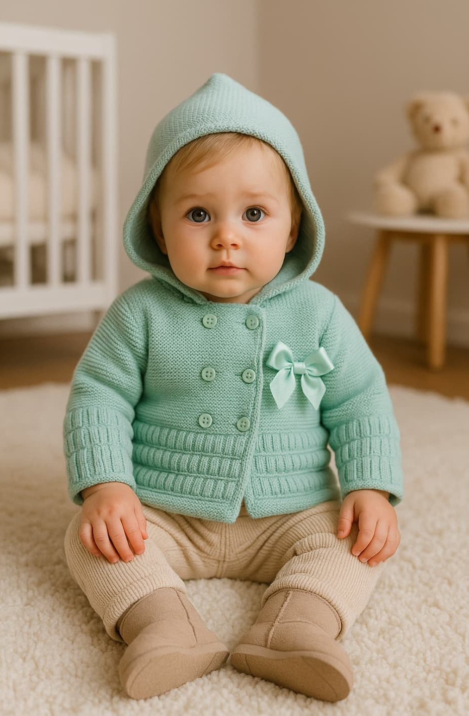 Abrigo para bebé con capucha ALMA PETIT 211100308