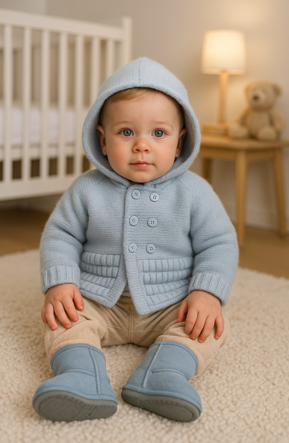 Abrigo para bebé con capucha ALMA PETIT 211100308