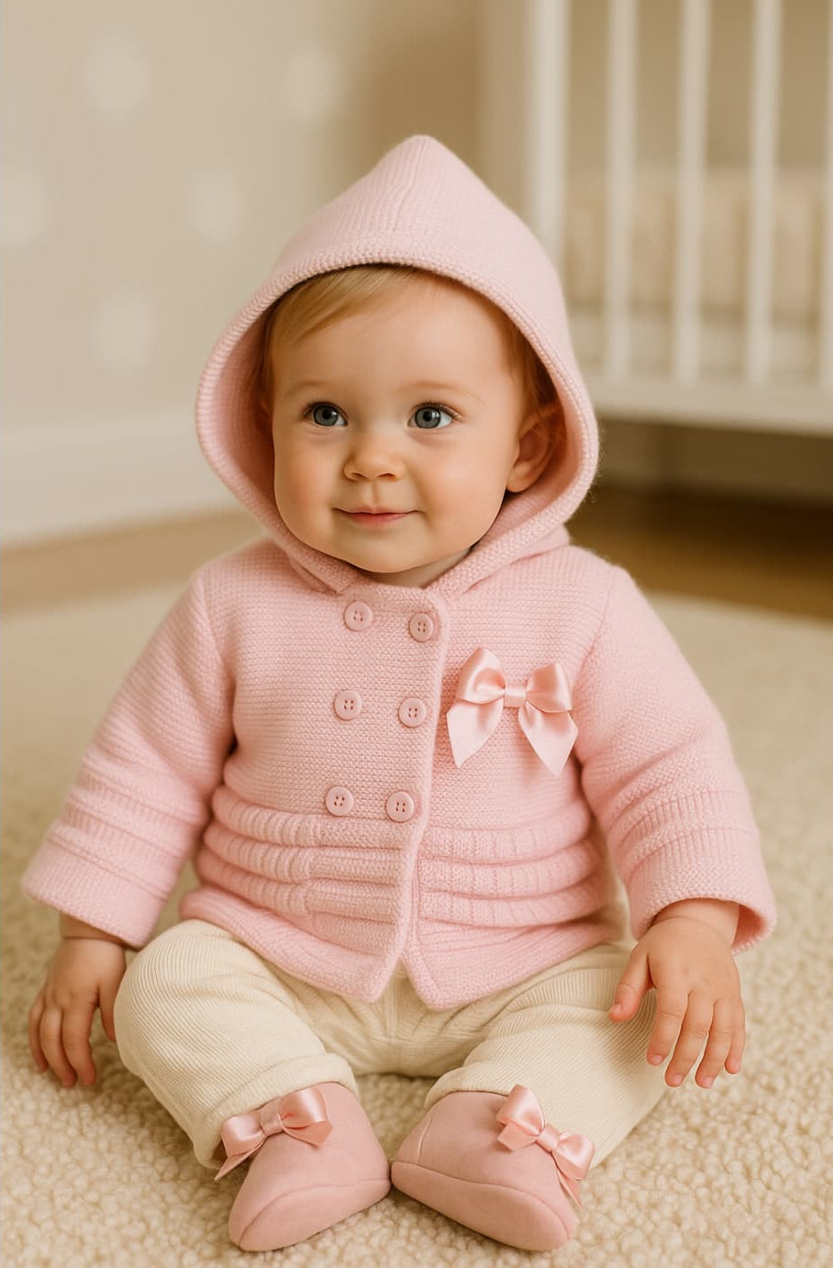 Abrigo para bebé con capucha ALMA PETIT 211100308