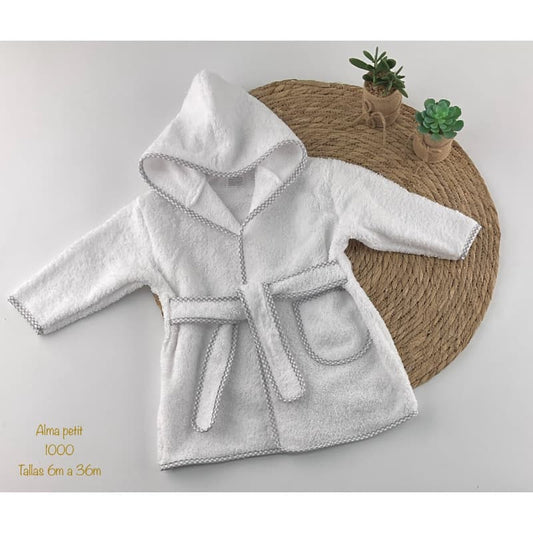 Albornoz bebé con capucha ALMA PETIT 421101000