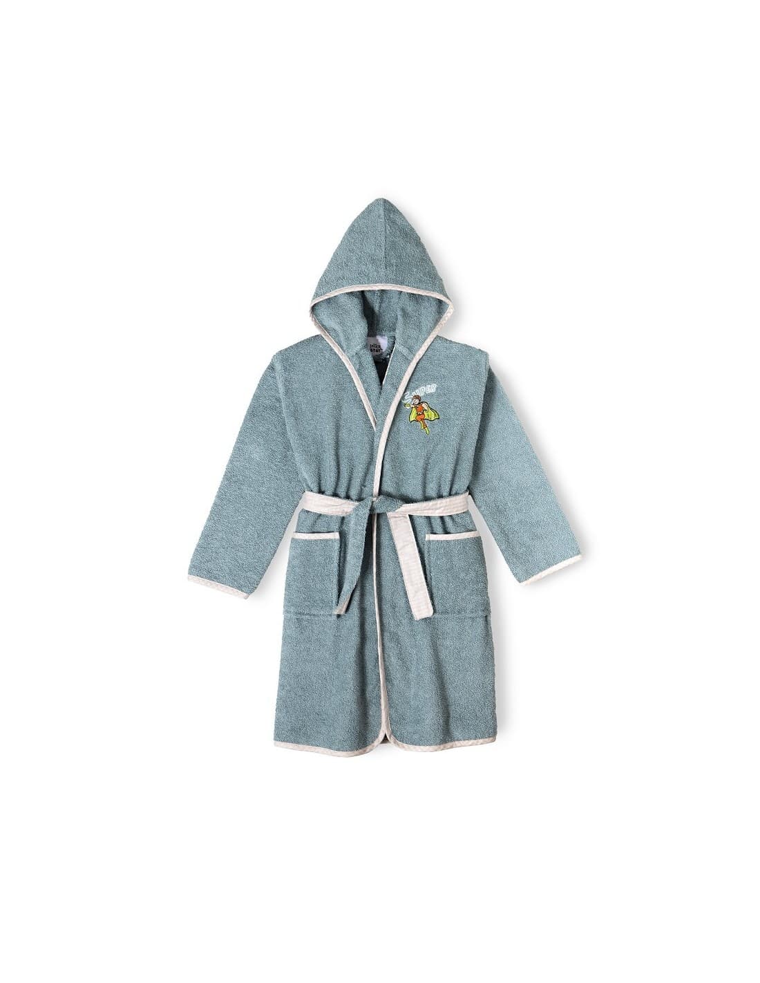 Albornoz infantil Interbaby talla 10-12 521105150  – Suavidad, color y comodidad para después del baño