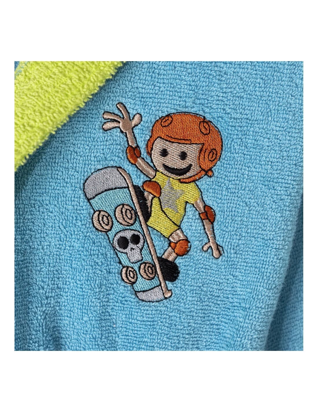 Albornoz infantil Interbaby talla 10-12 521105150  – Suavidad, color y comodidad para después del baño