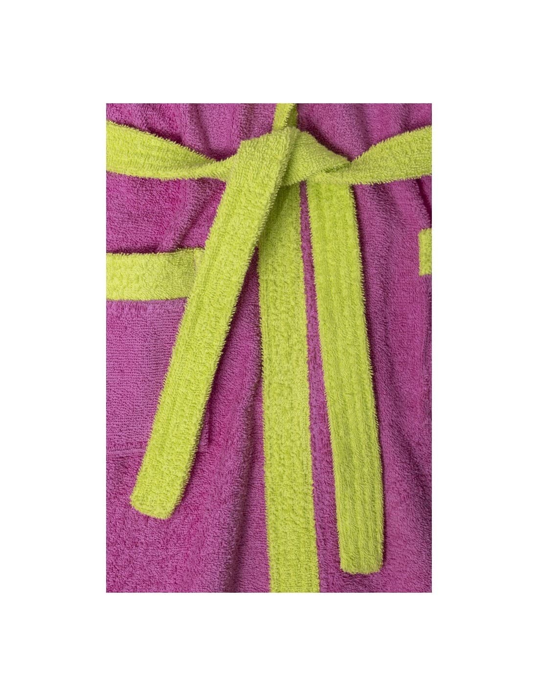 Albornoz infantil Interbaby talla 10-12 521105150  – Suavidad, color y comodidad para después del baño