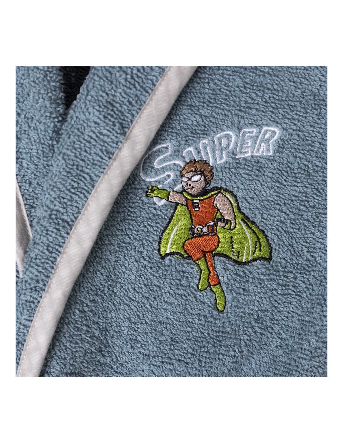 Albornoz infantil Interbaby talla 14 521100515 – Suavidad, color y comodidad para después del baño