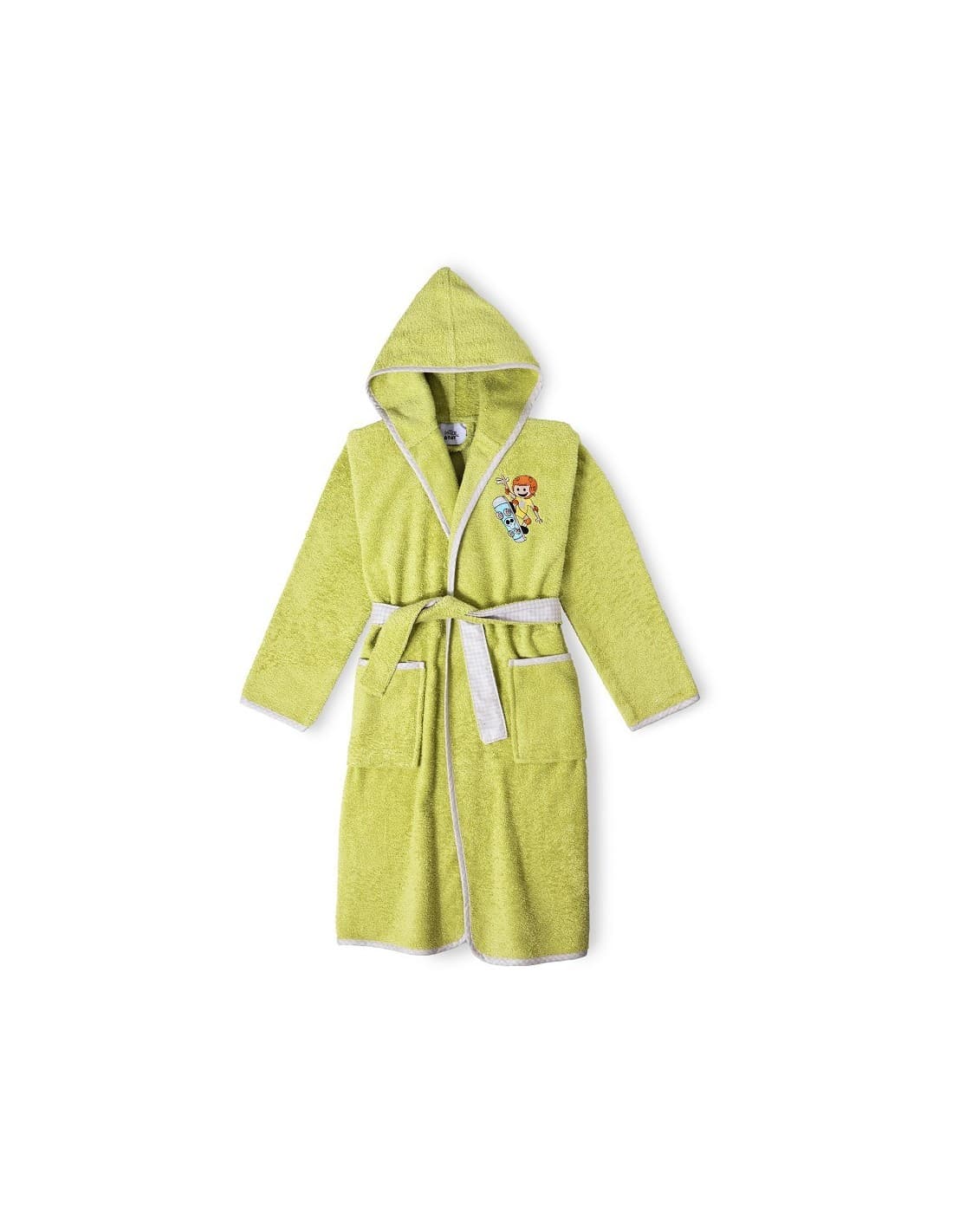 Albornoz infantil Interbaby talla 14 521100515 – Suavidad, color y comodidad para después del baño