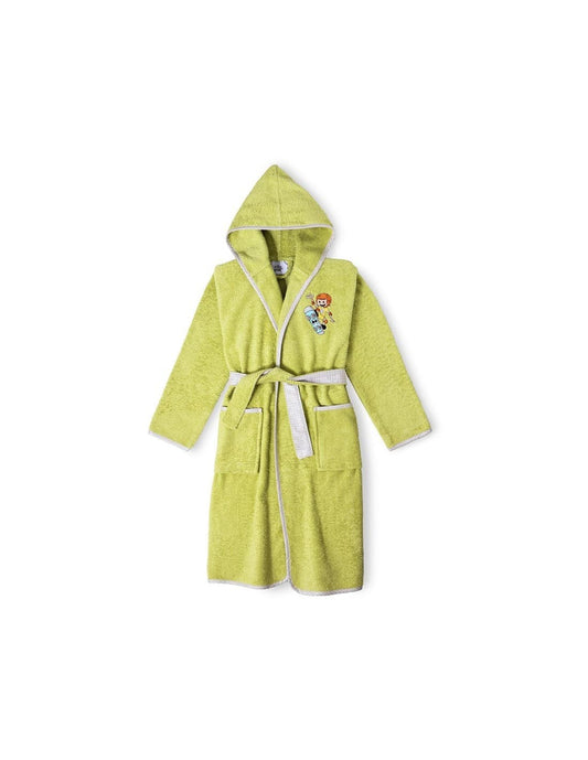 Albornoz infantil Interbaby talla 14 521100515 – Suavidad, color y comodidad para después del baño