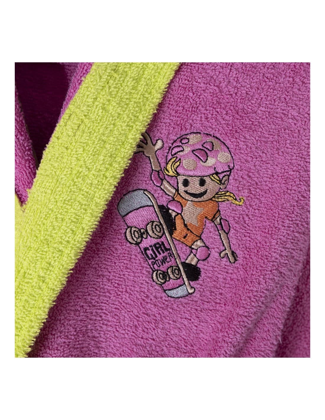 Albornoz infantil Interbaby talla 14 521100515 – Suavidad, color y comodidad para después del baño