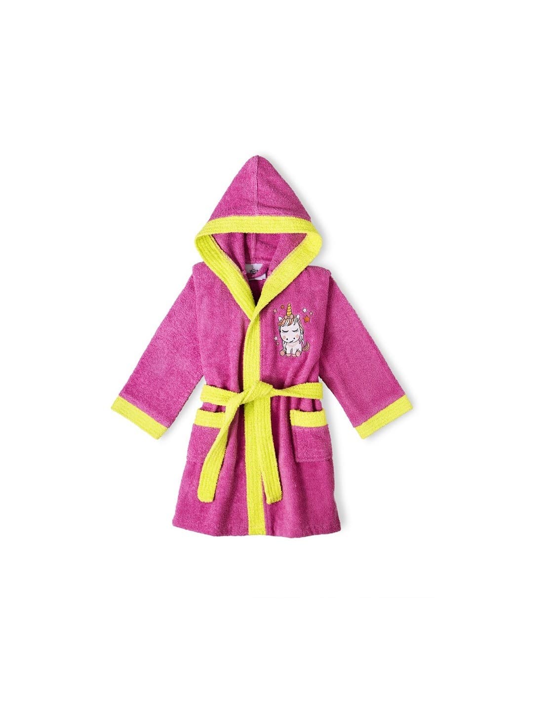 Albornoz infantil Interbaby talla 2–4 521105151 – Suavidad, color y comodidad para después del baño