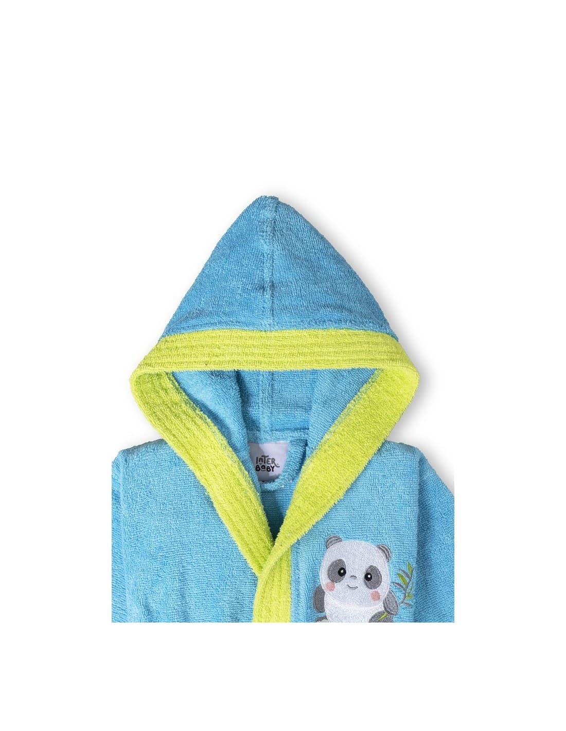 Albornoz infantil Interbaby talla 6-8 521151500 – Suavidad, color y comodidad para después del baño