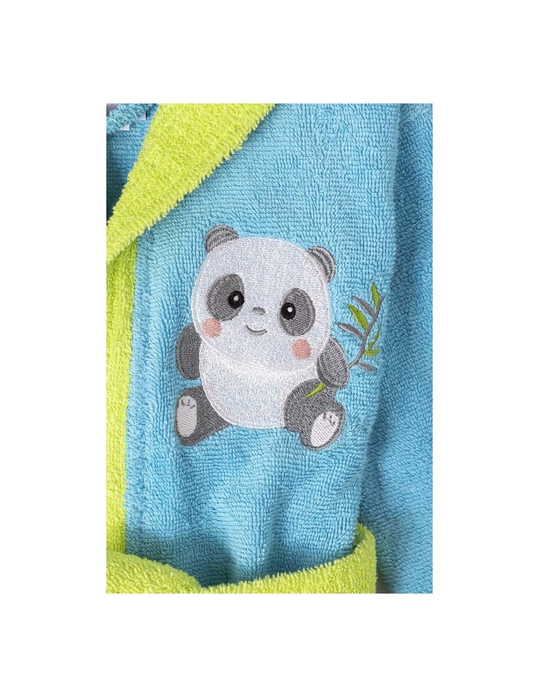 Albornoz infantil Interbaby talla 6-8 521151500 – Suavidad, color y comodidad para después del baño