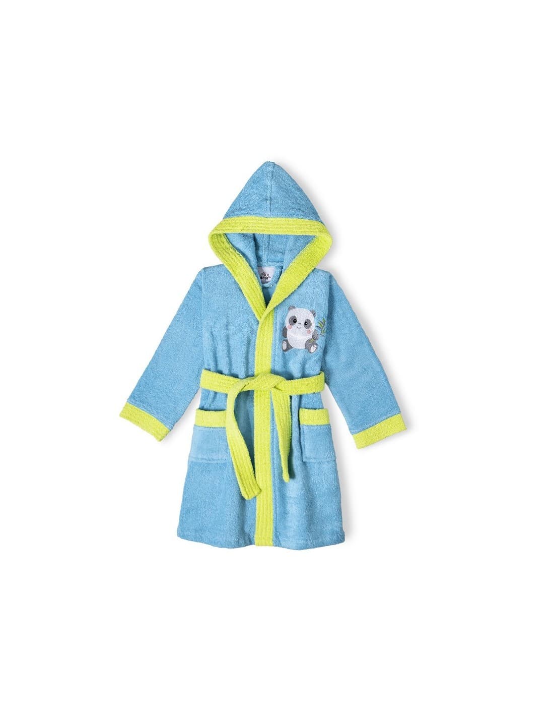 Albornoz infantil Interbaby talla 6-8 521151500 – Suavidad, color y comodidad para después del baño