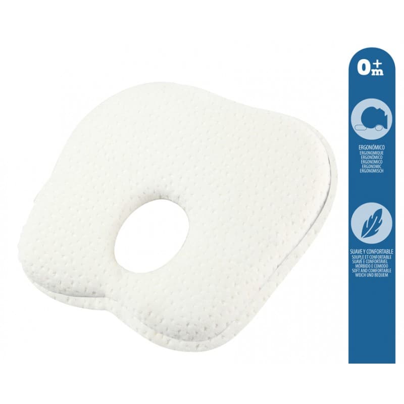 Almohada ergonómica para bebé 22x19 cm. KioKids 191001814