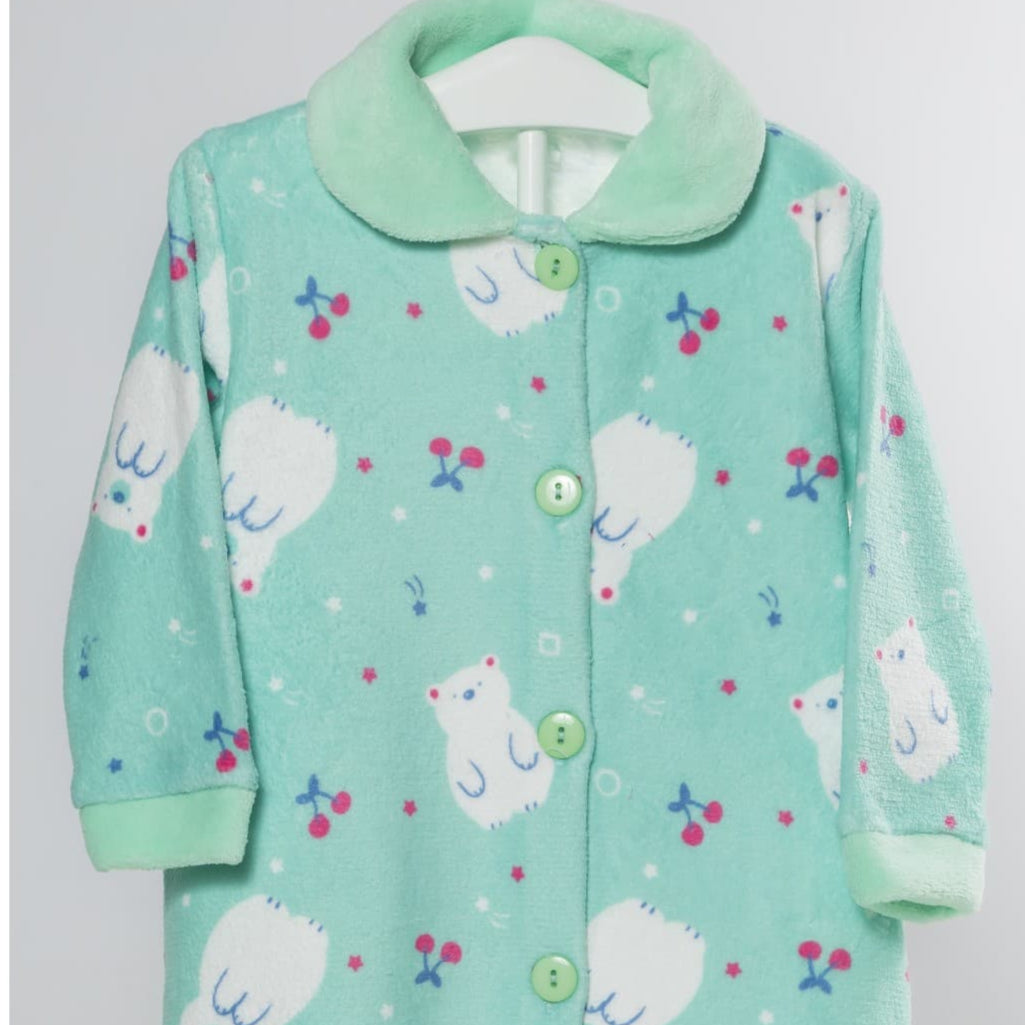 Bata de coralina para bebé KINANIT oso polar 525708319