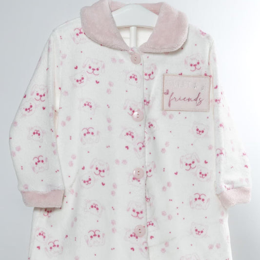 Bata de coralina para bebé KINANIT friends animalitos 525708322