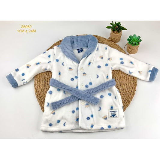 Bata bebé niño Privata coralina cohetes y planetas 525725062