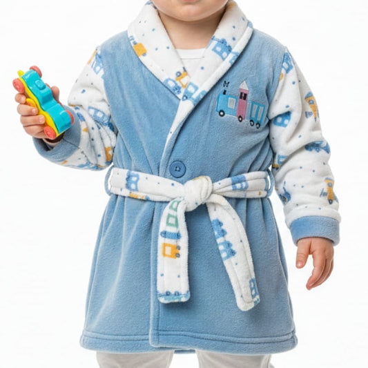 Nacarina Kinanit 8062 Roupão de banho infantil Coraline extra macio com cinto