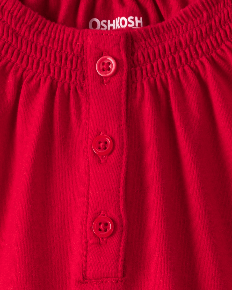 Body de moda con botones rojo