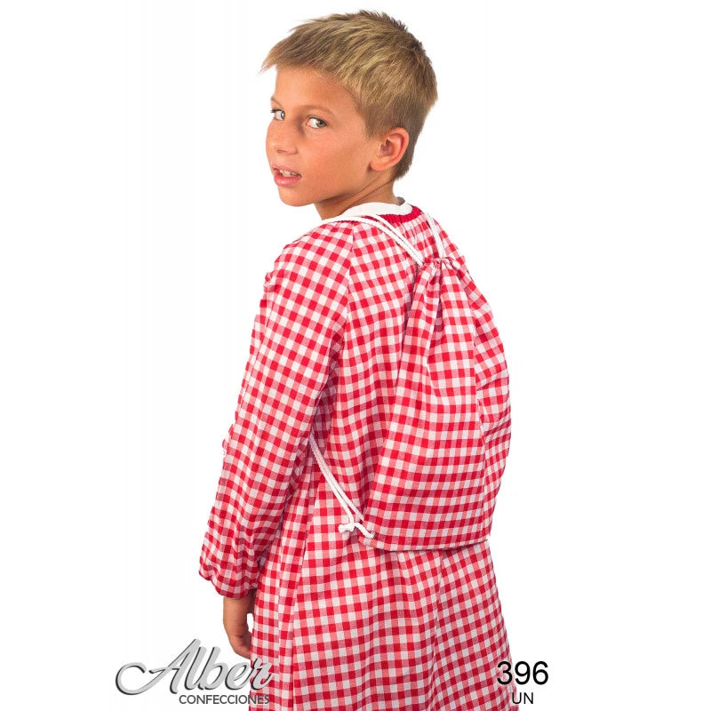 Mochila bolsa colegio cuadro grande Alber Confecciones 199800396