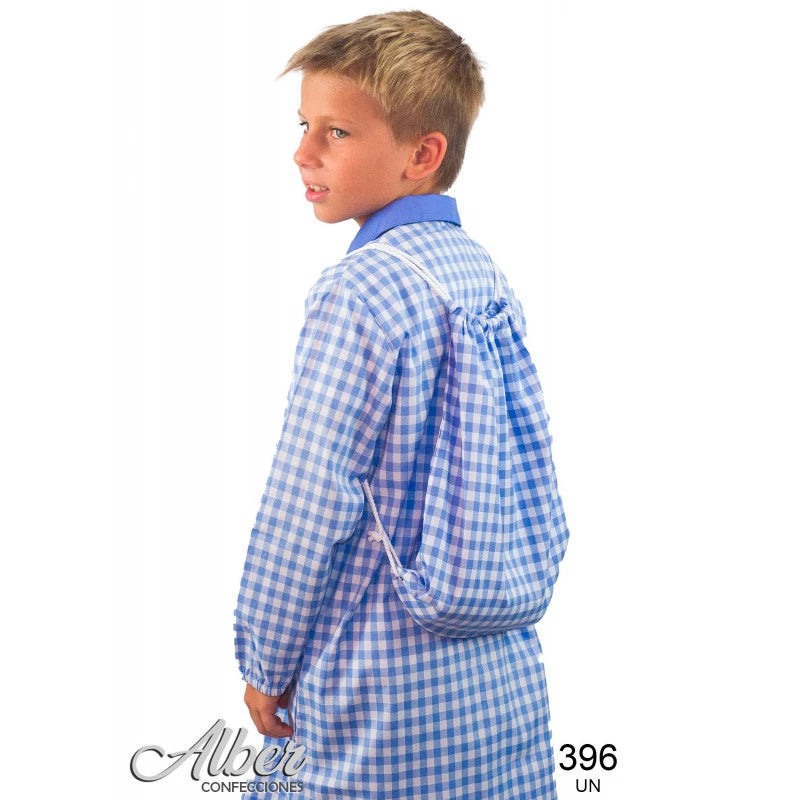 Mochila bolsa colegio cuadro grande Alber Confecciones 199800396