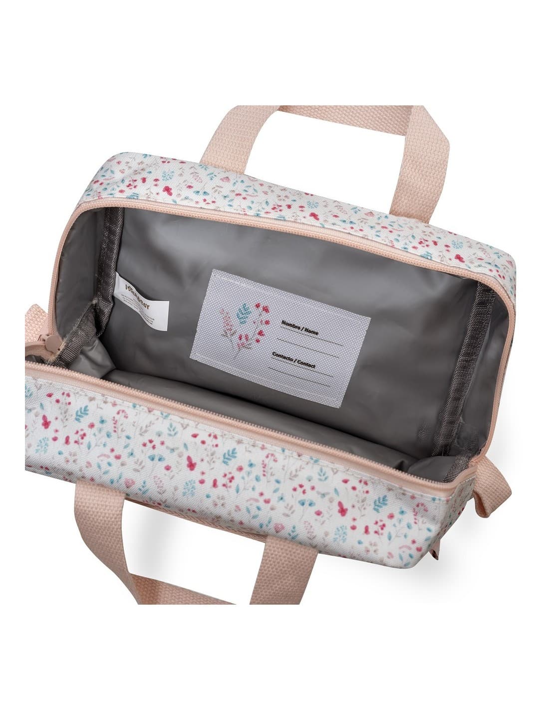 Bolsa térmica infantil para merienda Pétalos | Interbaby