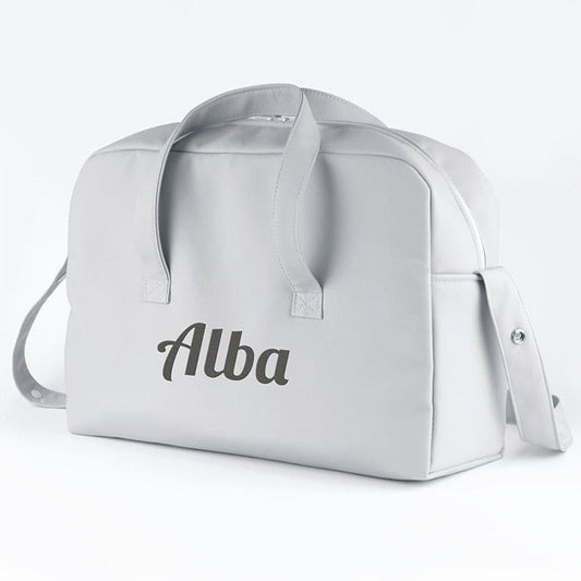 Bolso maternal bebé personalizado polipiel especial MI PIPO 064