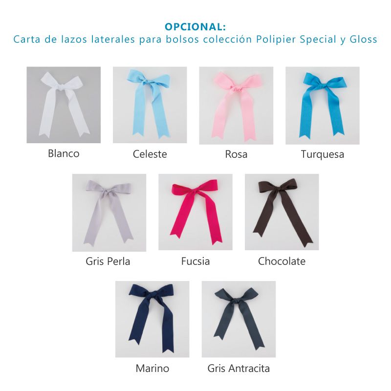 Bolso Panera Polipiel Special Personalizado Lazos laterales opcionales MI PIPO 061