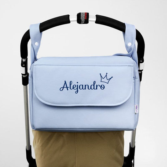Bolso maternal bebé personalizado polipiel acolchada MI PIPO 063