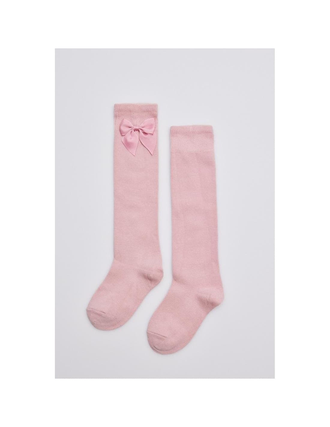 Calcetín infantil con lazo Ysabel Mora 02820
