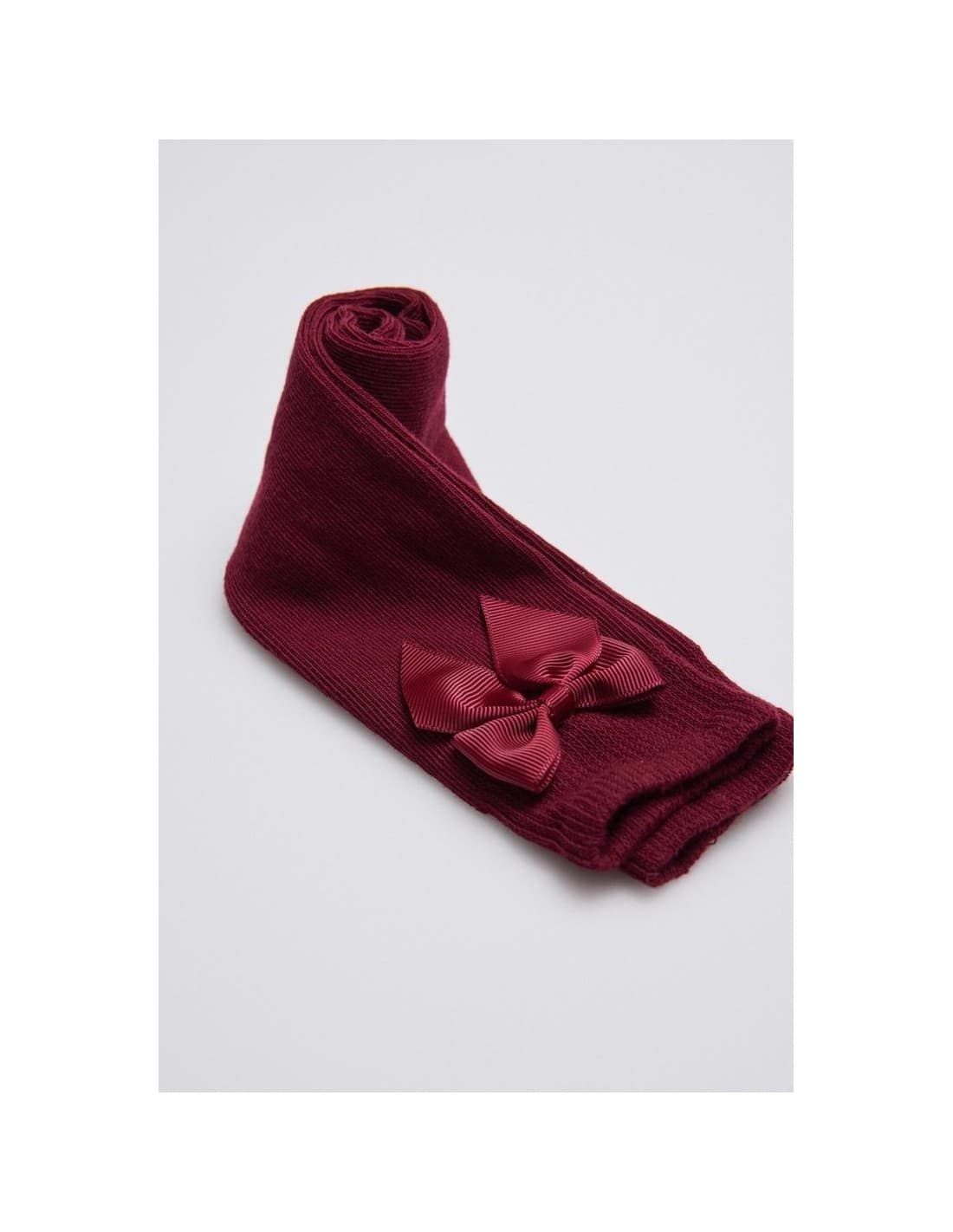 Calcetín infantil con lazo Ysabel Mora 02820