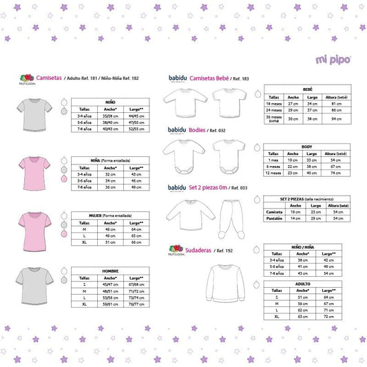Camiseta manga corta personalizada divertida mamá corazón de corazones fucsia con nombre MI PIPO 181-235 (Copia)
