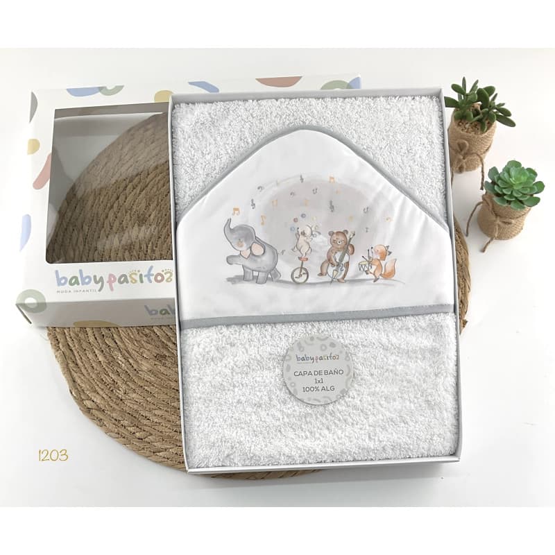 Capa de baño bebé BABY PASITOS Músicos 421001203