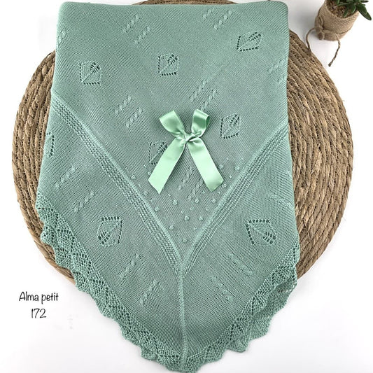 Toquilla chal para bebé hilo perlé ALMA PETIT 421000172